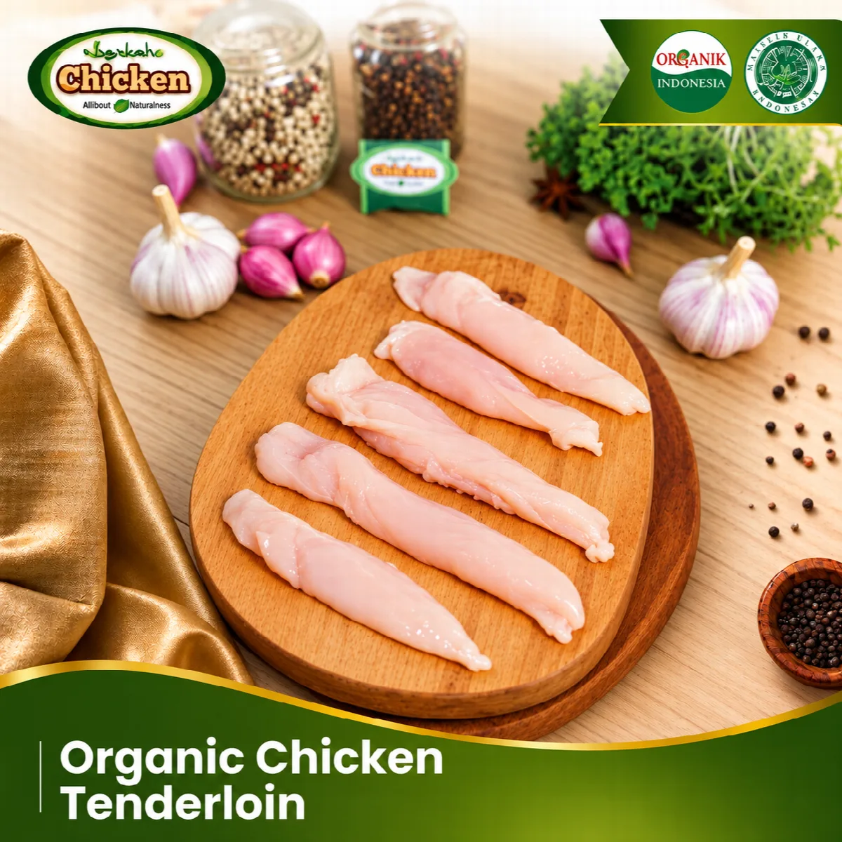 Tenderloin Ayam Organik - Berkah Chicken