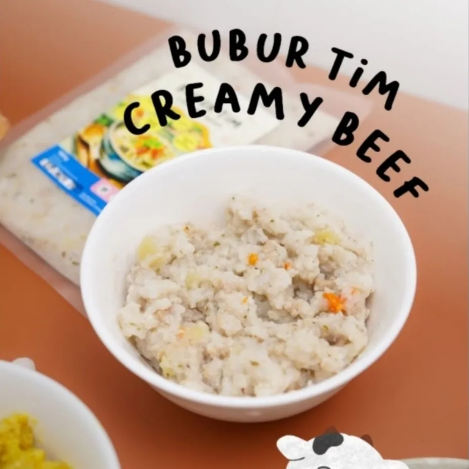 Bubur Tim Creamy Beef - Kedai Mpasi