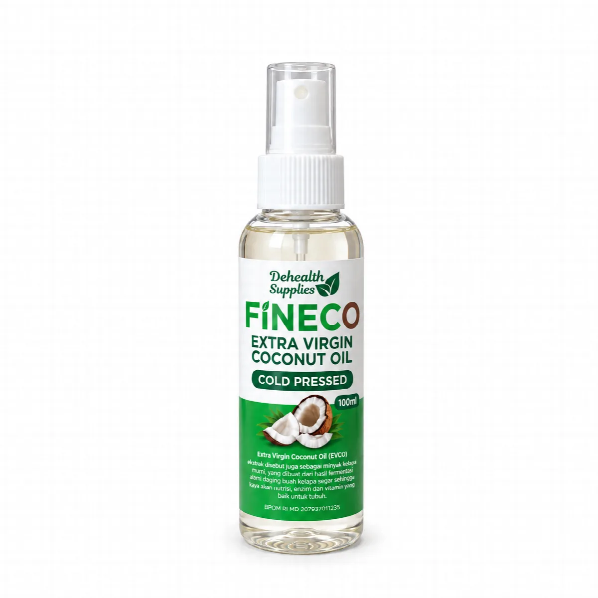 Fineco Extra Virgin Coconut Oil ( EVCO ) Spray - Dehealth Supplies