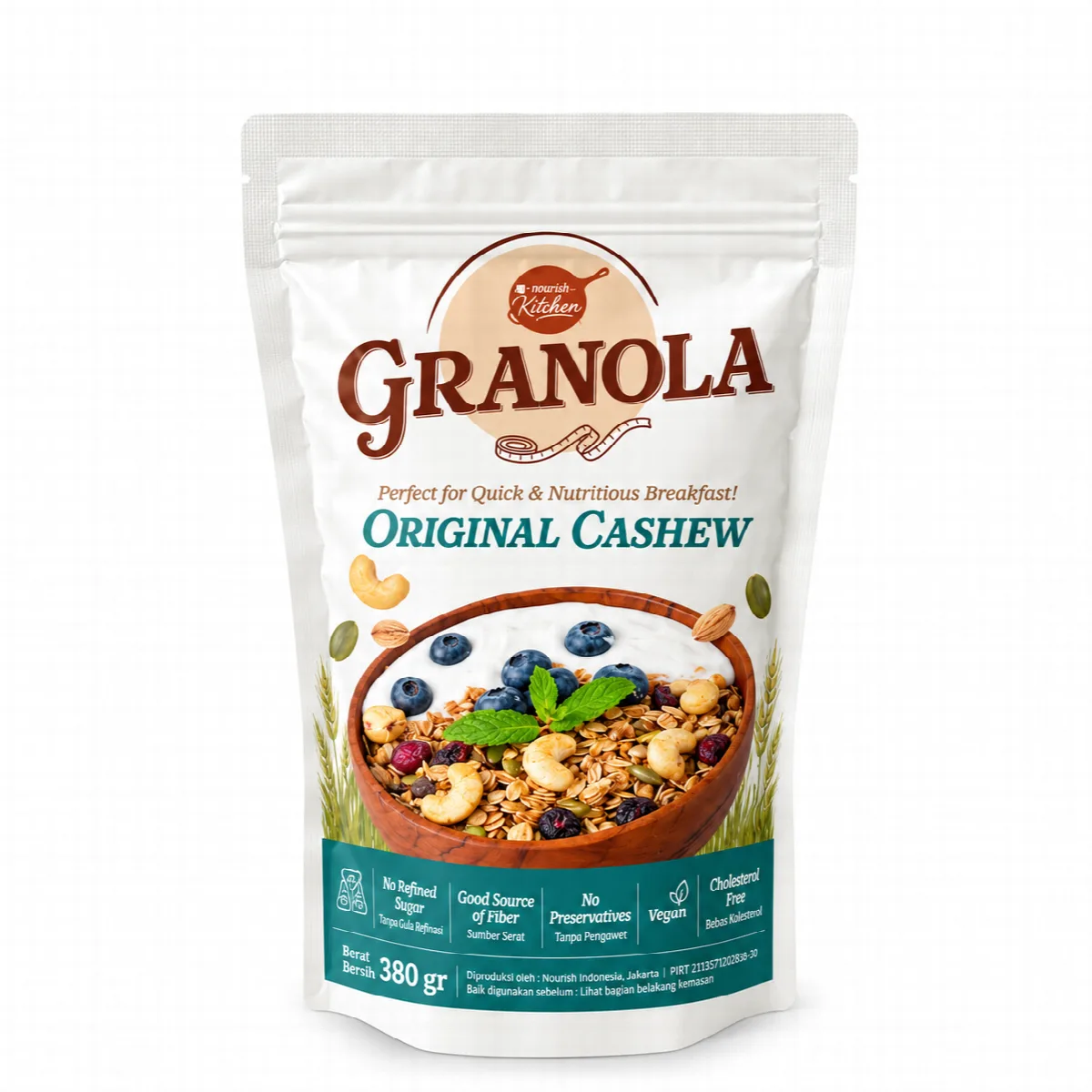 Granola Original Cashew - Nourish Indonesia