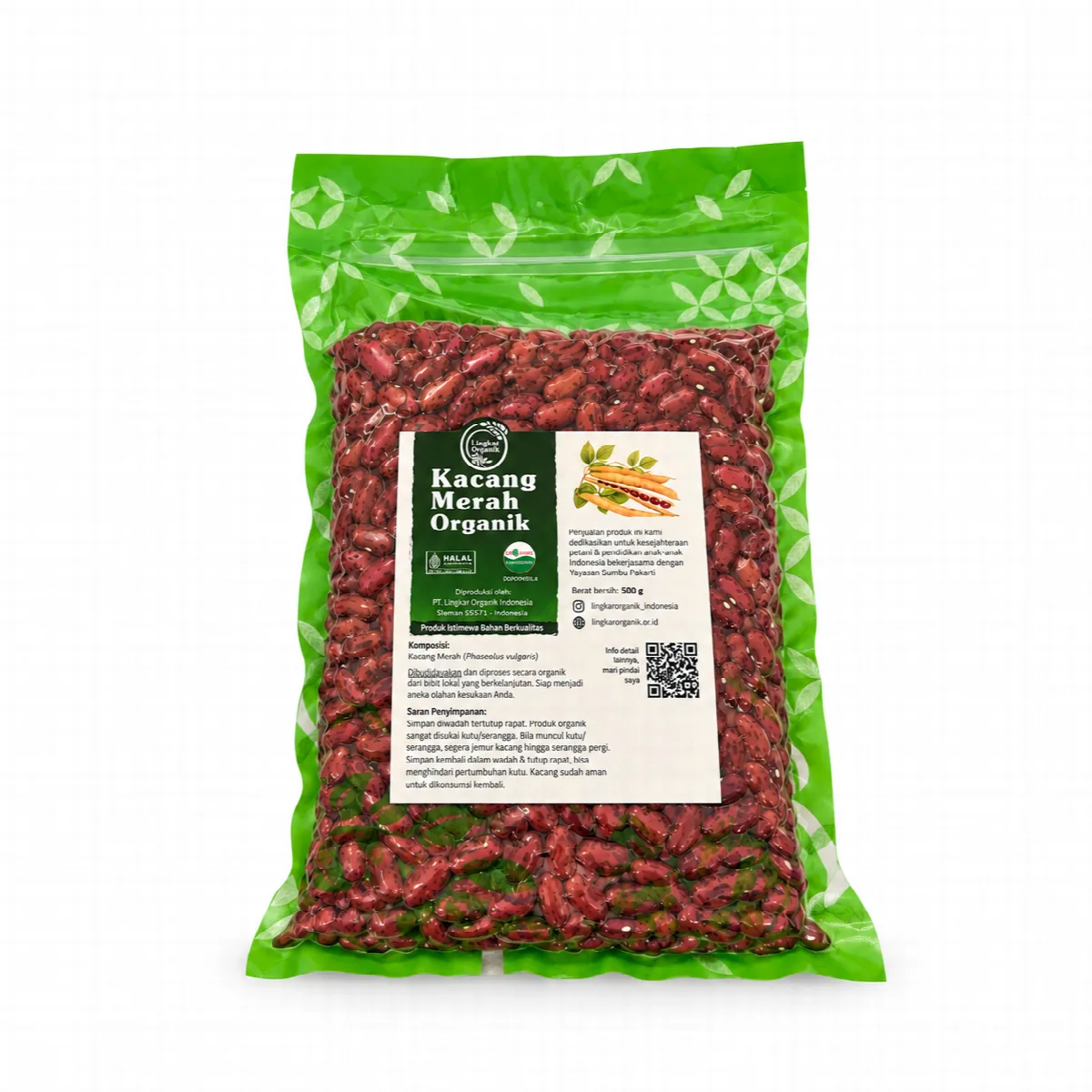 Kacang Merah Organik - Lingkar Organik 