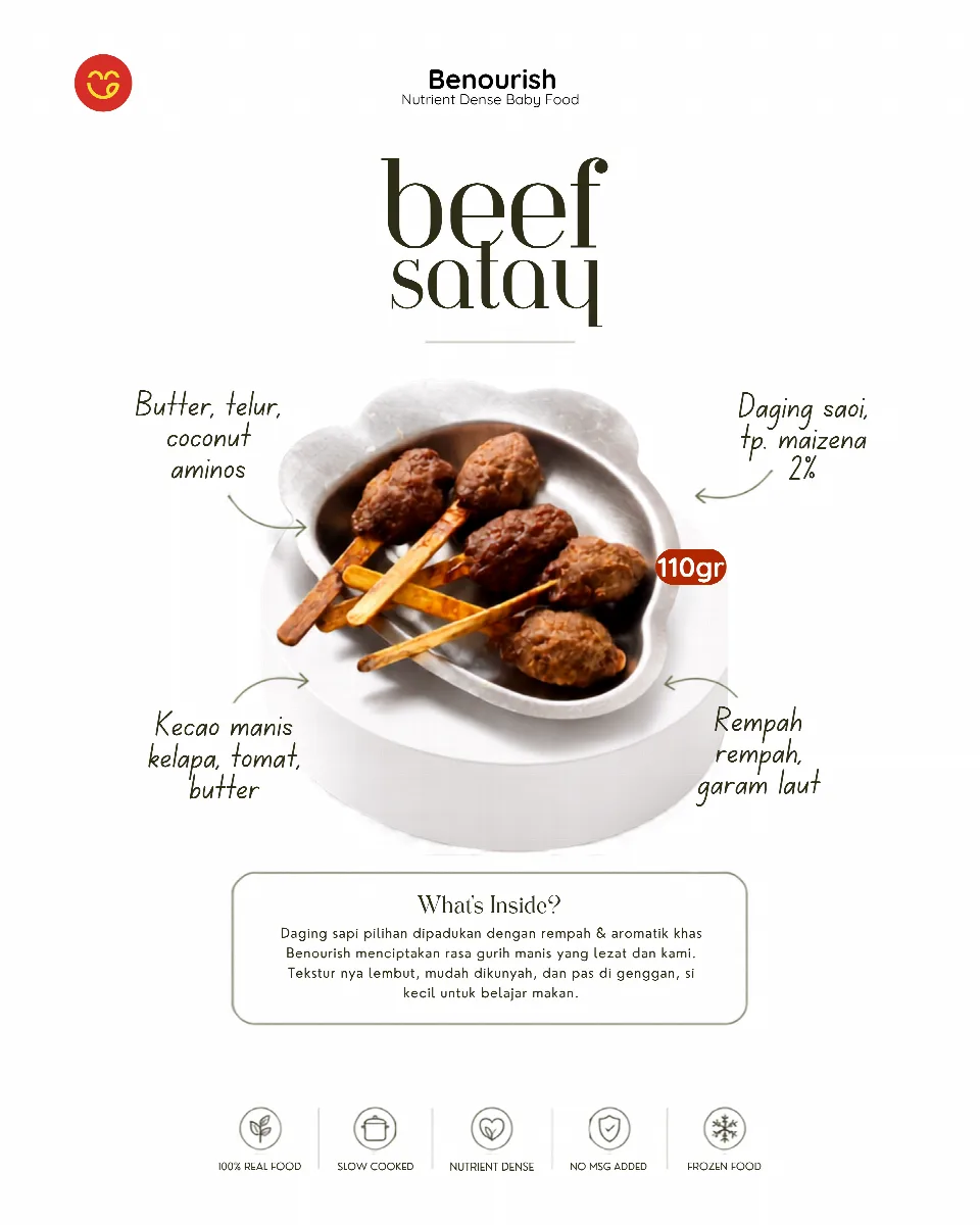 Beef Satay - Benourish