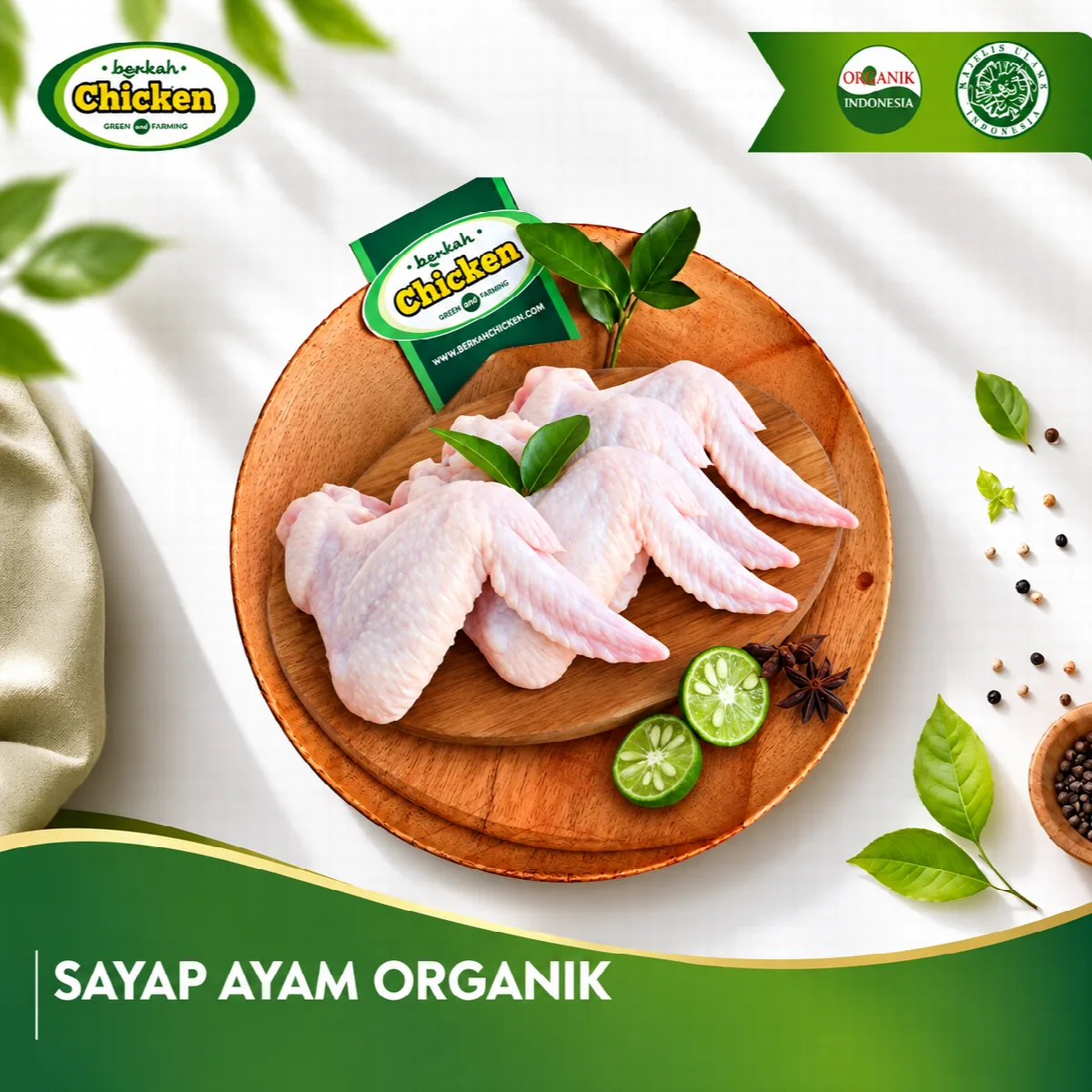 Sayap Ayam Organik - Berkah Chicken