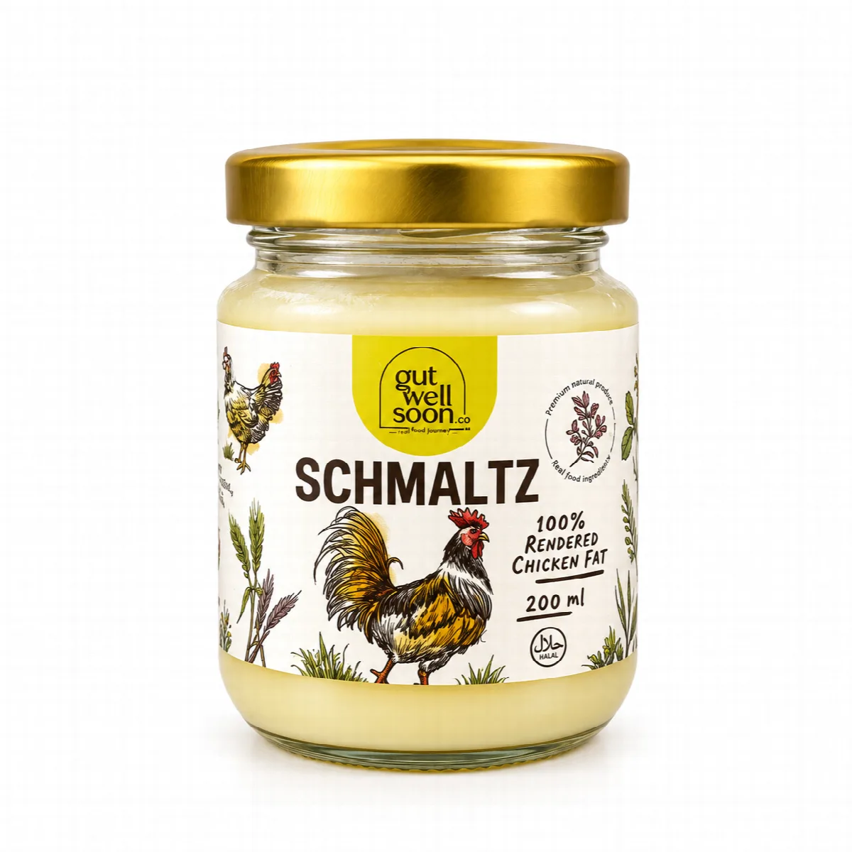 Schmaltz Lemak Ayam Non MSG - Gut Well Soon