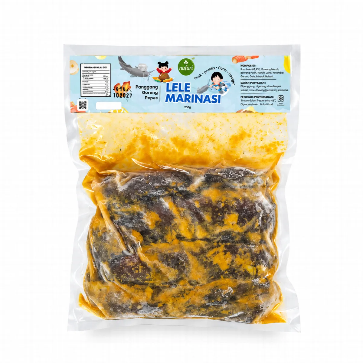 Ikan Lele Marinasi Organic Non MSG & Non Pengawet - Nutriti