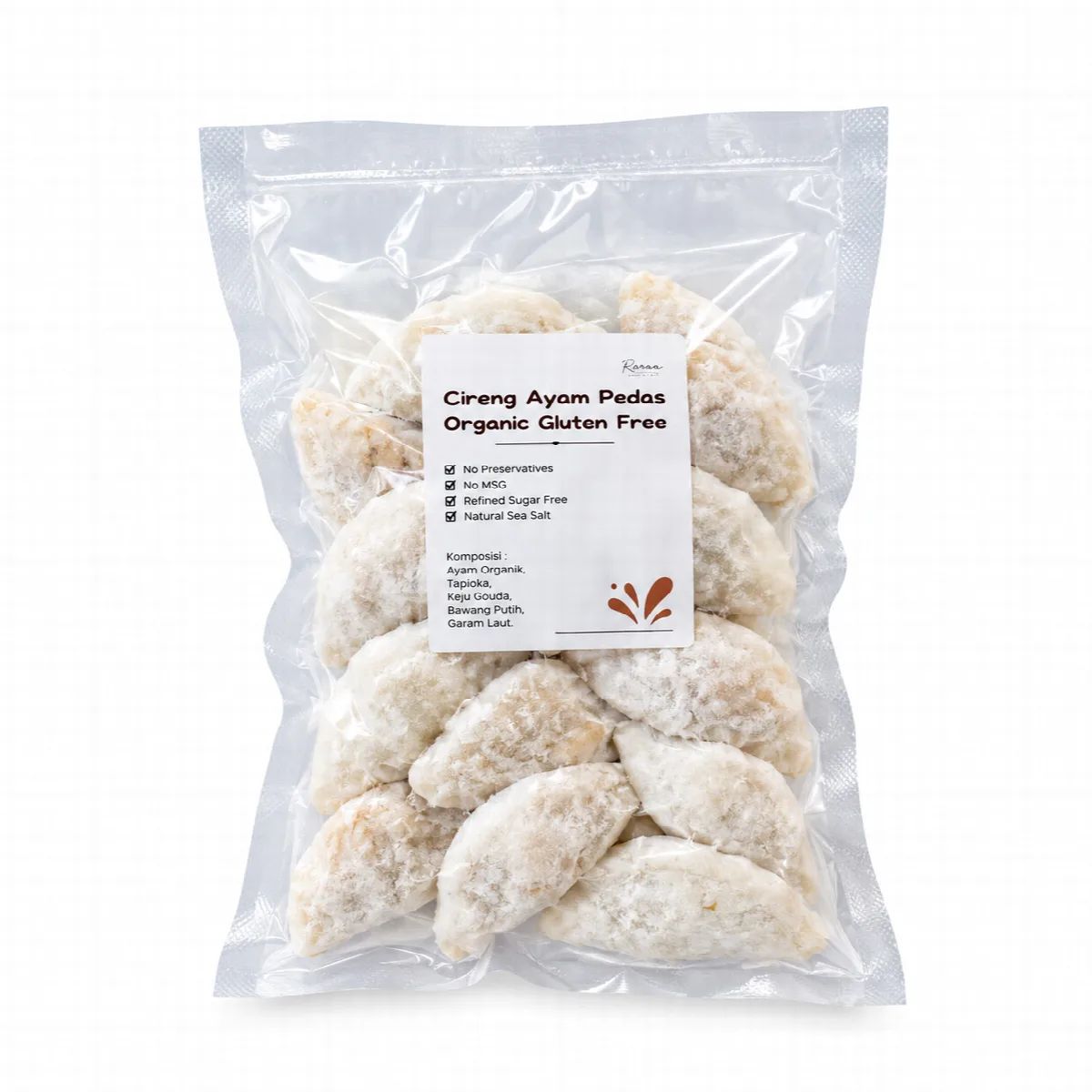 Cireng Isi Ayam Pedas Gluten Free - Rarumi Organic