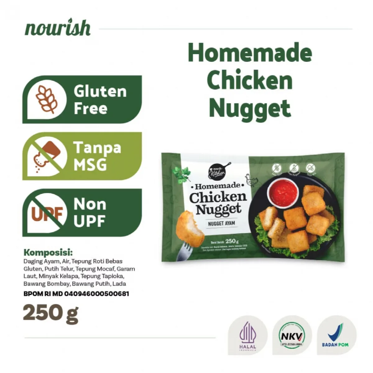 Homemade Chicken Nugget ( Nugget Ayam ) - Nourish Indonesia