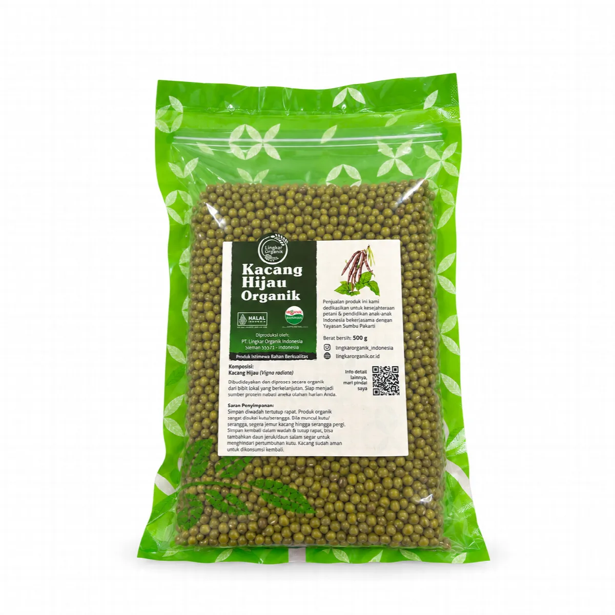 Kacang Hijau Organik - Lingkar Organik 