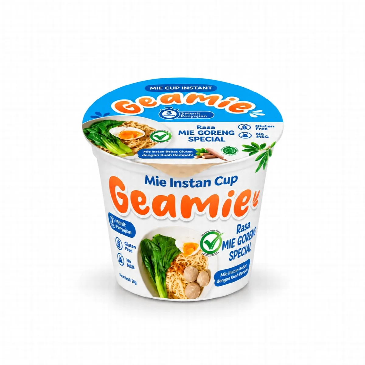 Gea Mie Instan Cup Mie Goreng - Gea Organic