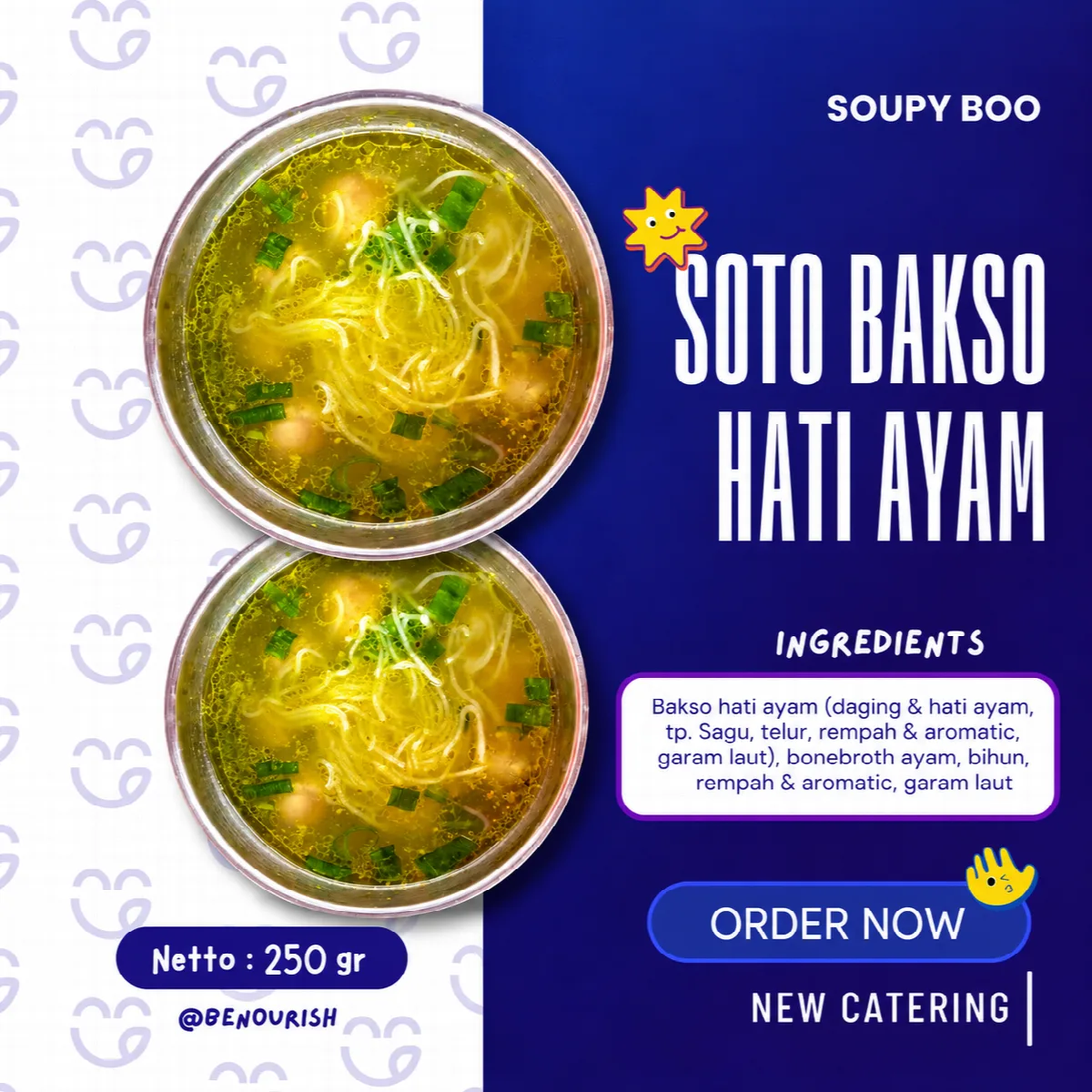Soto Bakso Hati Ayam - Benourish