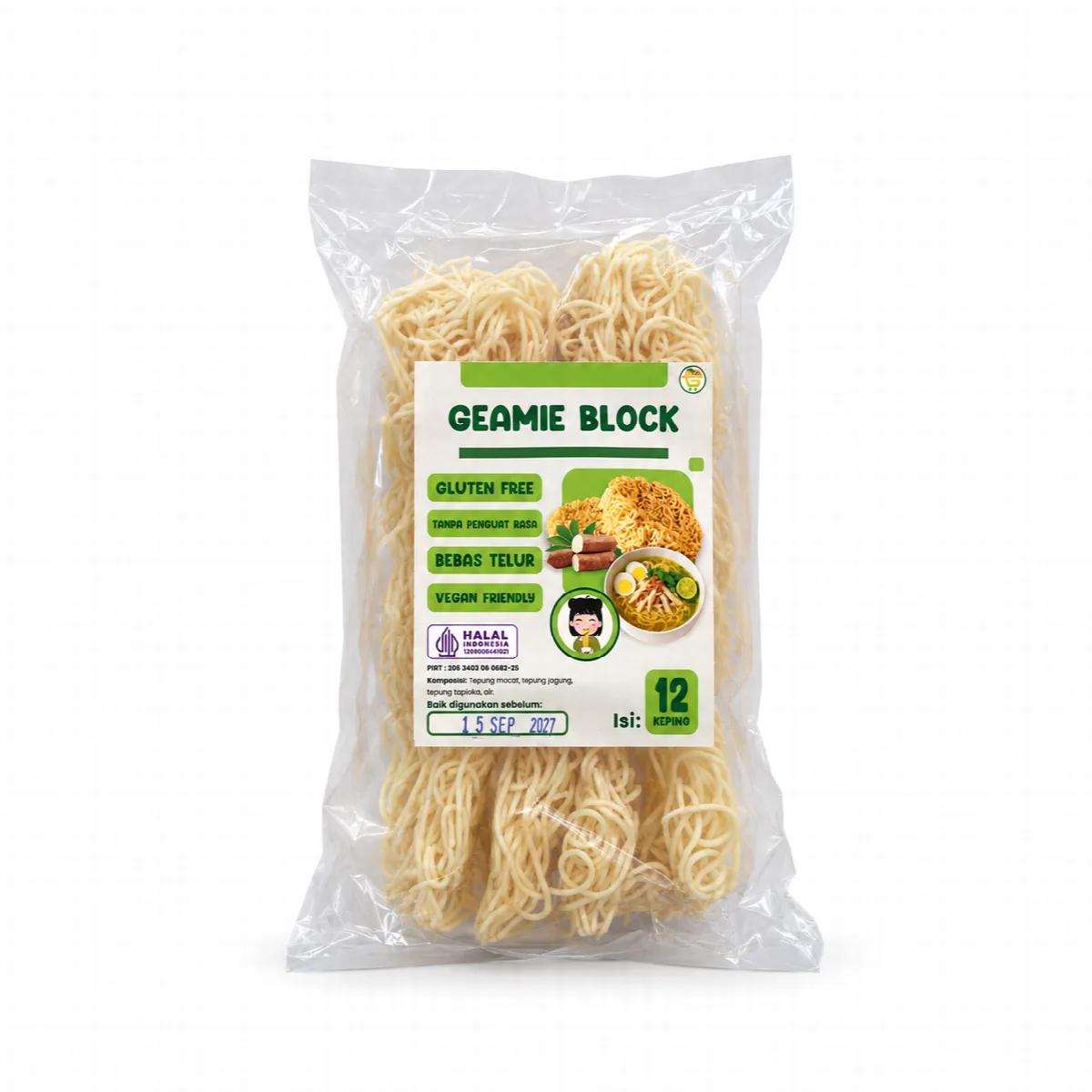 Geami Block Isi 12 Gluten Free - Gea Organic