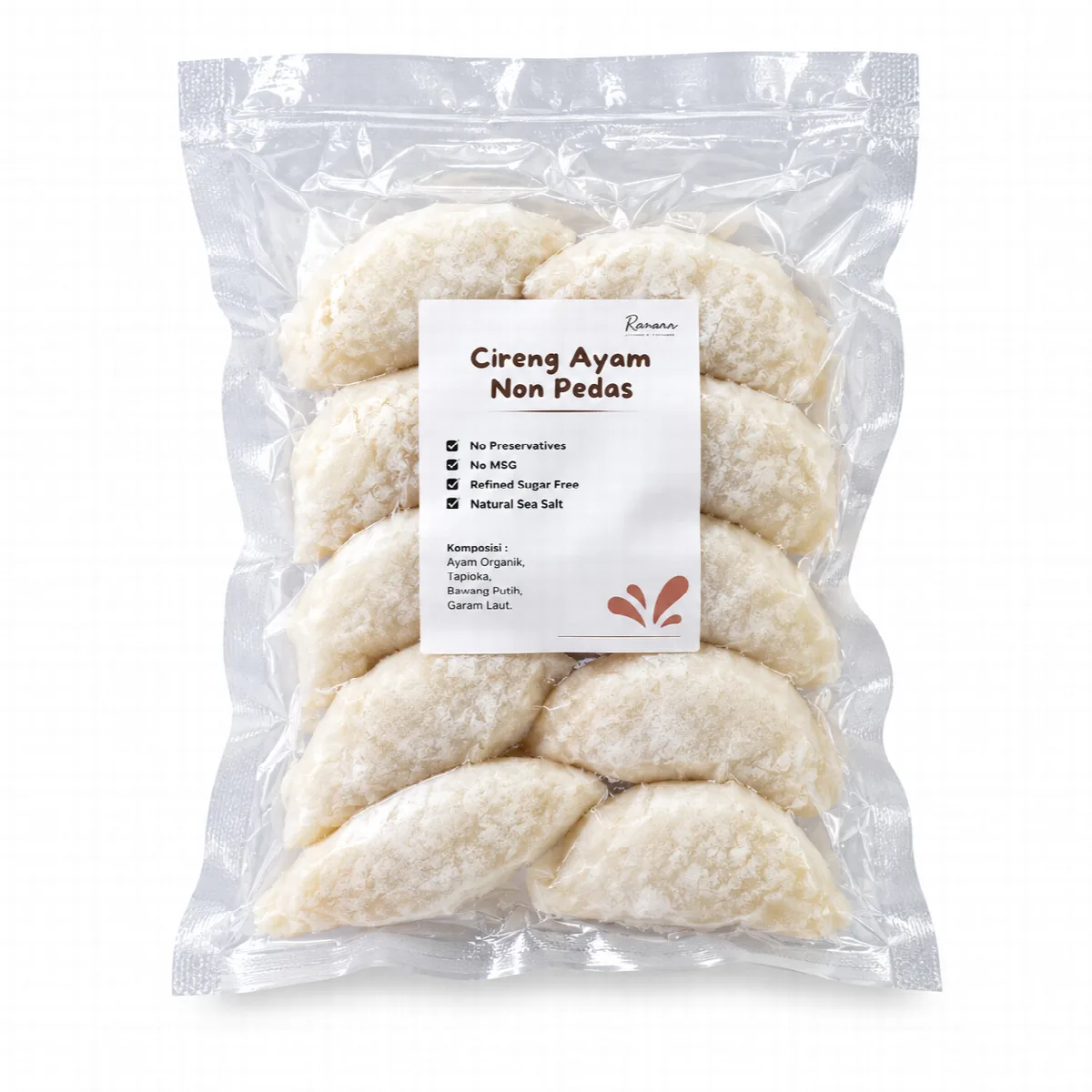 Cireng Isi Ayam Non Pedas Gluten Free - Rarumi Organic
