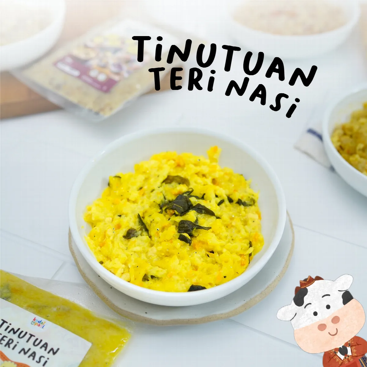 Bubur Tim Tinutuan Teri - Kedai Mpasi