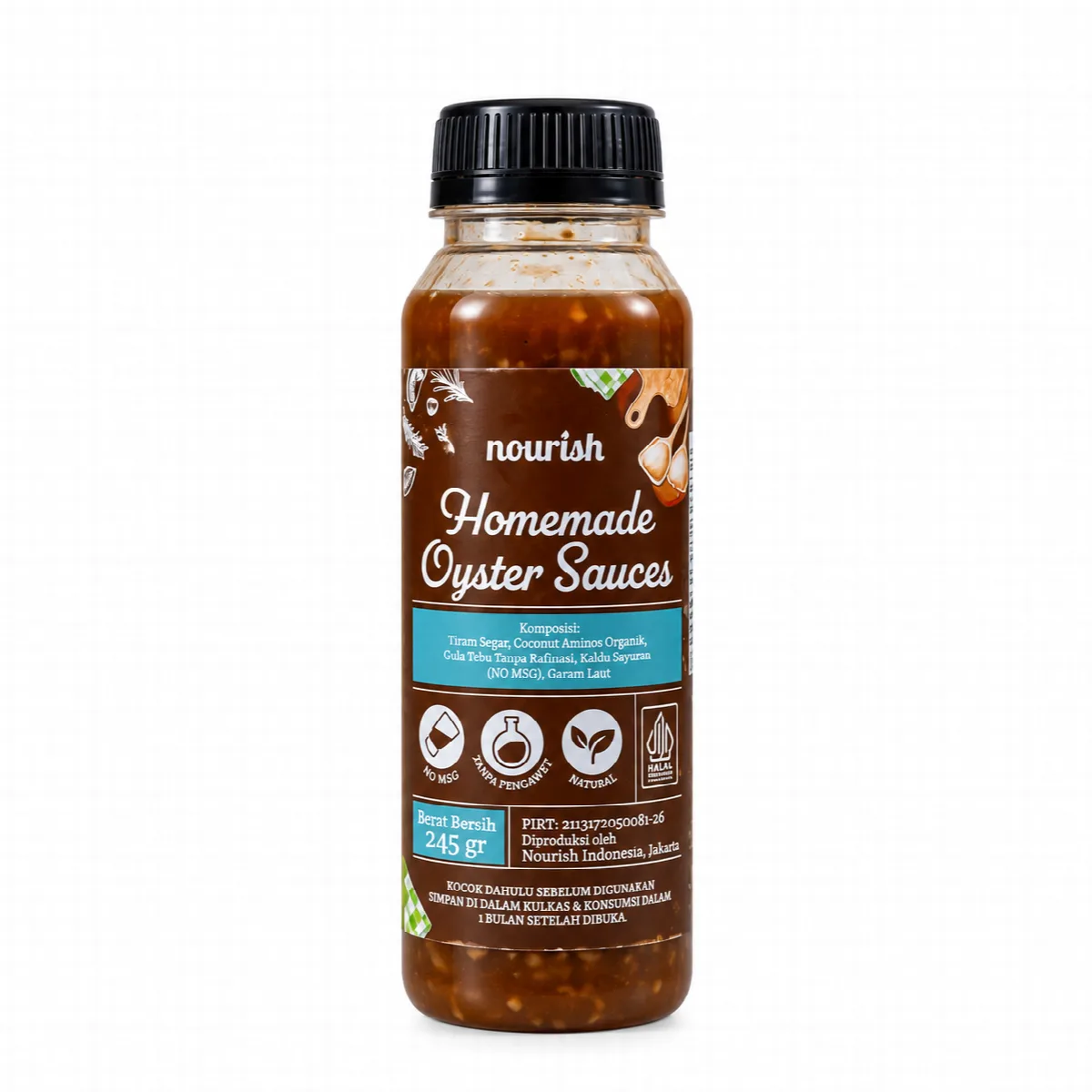 Saus Tiram Organic ( Oyster Sauces ) - Nourish Indonesia