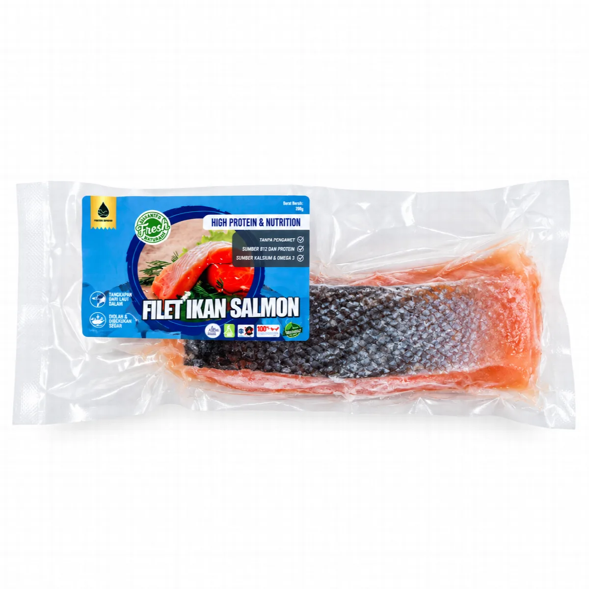 Ikan Salmon Fillet - Pure Organic 