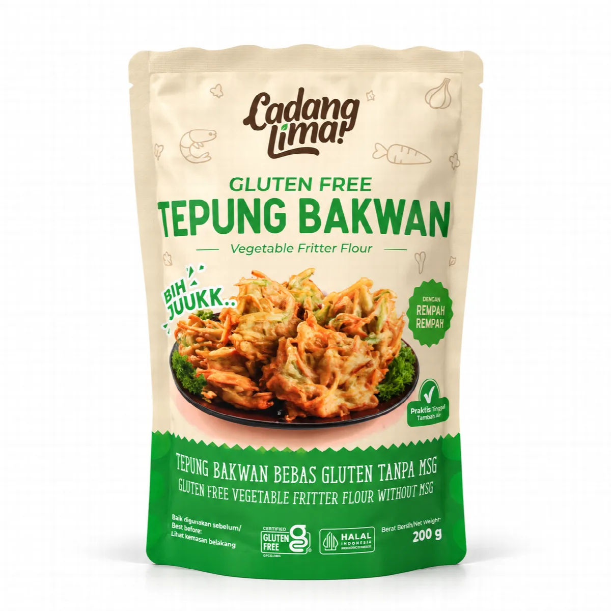 Tepung Bakwan Gluten Free - Ladang Lima